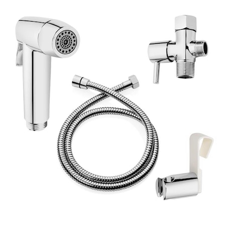 Articulos Para El Hogar CleanSpa Silver Universal Hand Held Bidet AR2742375